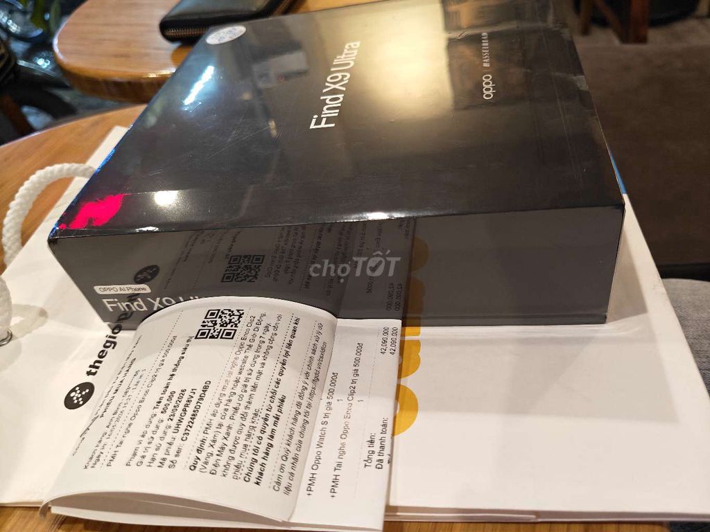 Oppo Find X9 Ultra 512GB Đen TGDD. Mua bán Điện thoại tại Quận 3 Tp Hồ Chí Minh được đăng bởi BENT P hình 1