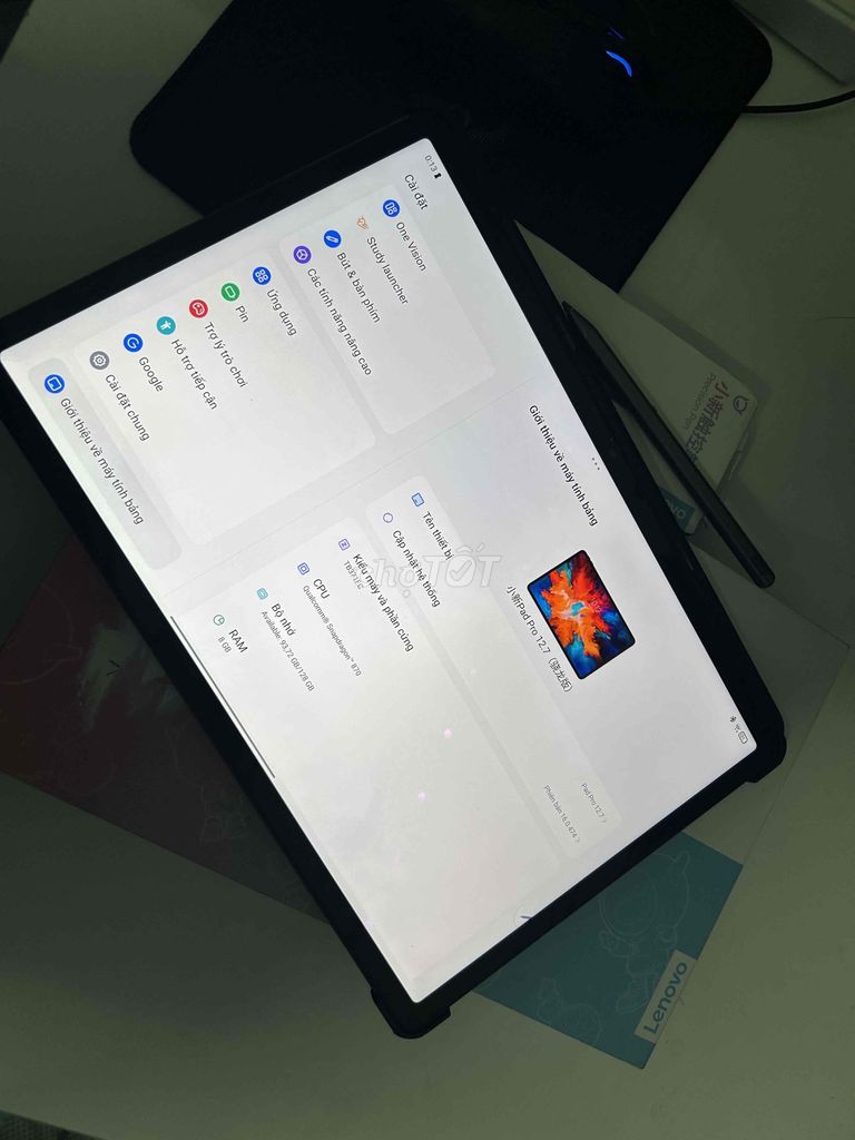 Lenovo pad pro 2023 kèm bút gen 3 chính hãng