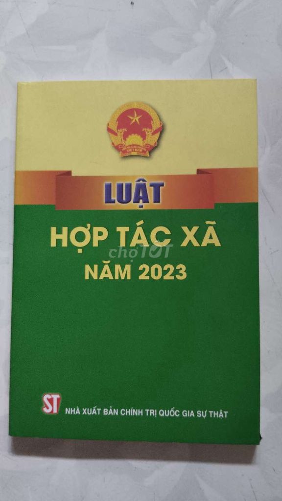 Sách Luật Hợp tác xã 2023. Mua bán Sách tại Quận Bình Tân Tp Hồ Chí Minh được đăng bởi Cẩm Hằng hình 1