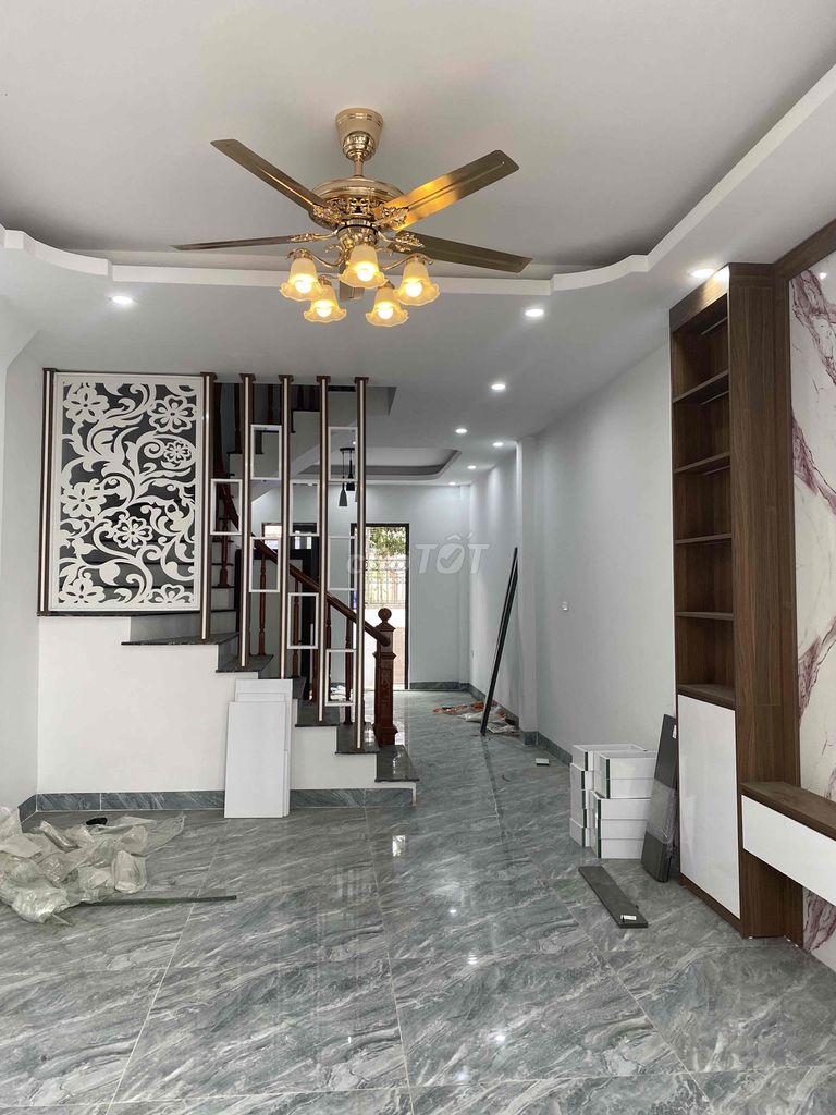 Rộng thoáng- Sân riêng 50m2, 3 tầng. Gần nhà văn hóa - Có chỗ để ô tô. Mua bán nhà ở tại Huyện Quốc Oai Hà Nội được đăng bởi Nhà Ngoại Thành Giá Tốt hình 5