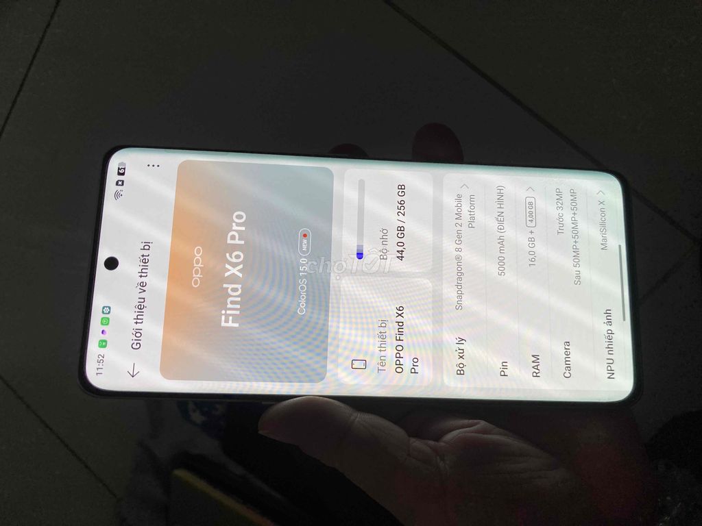 oppo Find X6 pro 256G full chplay zin đẹp. Mua bán Điện thoại tại Quận Gò Vấp Tp Hồ Chí Minh được đăng bởi Khương Đẹp Trai hình 2