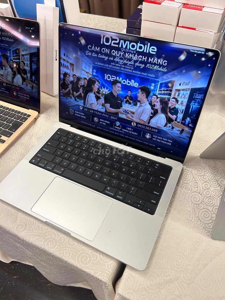 MacBook Pro M4 Apple M4 SSD 512GB Bạc. Mua bán Laptop tại Thành phố Buôn Ma Thuột Đắk Lắk được đăng bởi Nguyễn Hoàng hình 1