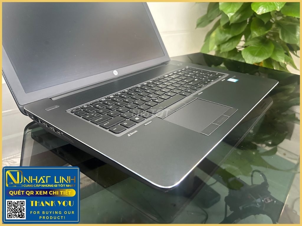 Hp Zbook 17 G3-i7 6700HQ➢16GB➢256GB➢M3000M➢17.3 in