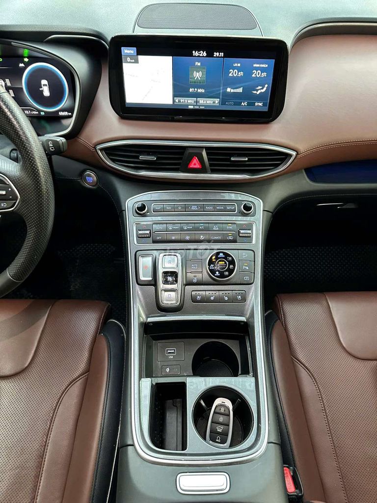 Hyundai Santafe 2021 Premium 2.2D,màu đen,65.000km. Mua bán Ô tô tại Quận Bình Tân Tp Hồ Chí Minh được đăng bởi Son Do hình 11