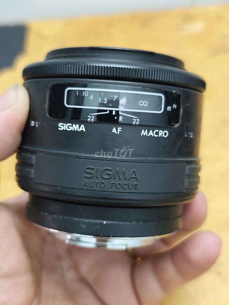 Ống kính Sigma Lấy nét tự động Đen Đã sử dụng. Mua bán Máy ảnh, Máy quay tại Huyện Bình Chánh Tp Hồ Chí Minh được đăng bởi Đức  hình 1