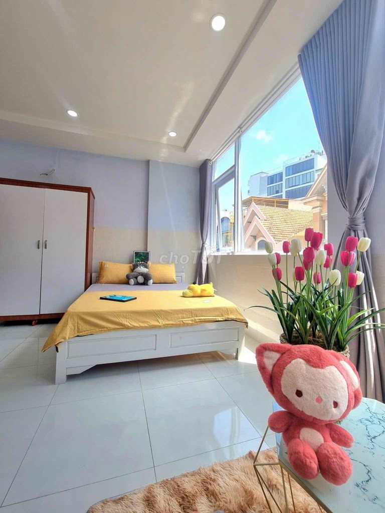 💛 Studio Ban Công Cực Xinh Giá Mềm – Phòng Đẹp Như Homestay