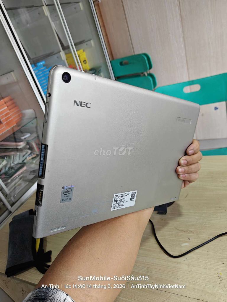 NEC cảm ứng  Windows 10 R4/ssd128 Pin10000. Mua bán Máy tính bảng tại Huyện Trảng Bàng Tây Ninh được đăng bởi Sun Mobile Shop Điện Thoại Trảng Bàng Tây Ninh 01 hình 1