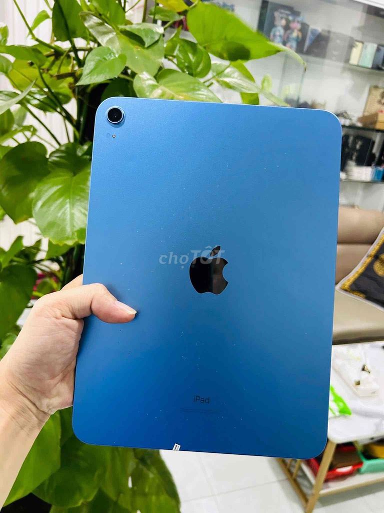 Apple iPad Gen 10 64GB Xanh 99% zin áp đẹp keng. Mua bán Máy tính bảng tại Thành phố Biên Hòa Đồng Nai được đăng bởi Oanh Hoang hình 1