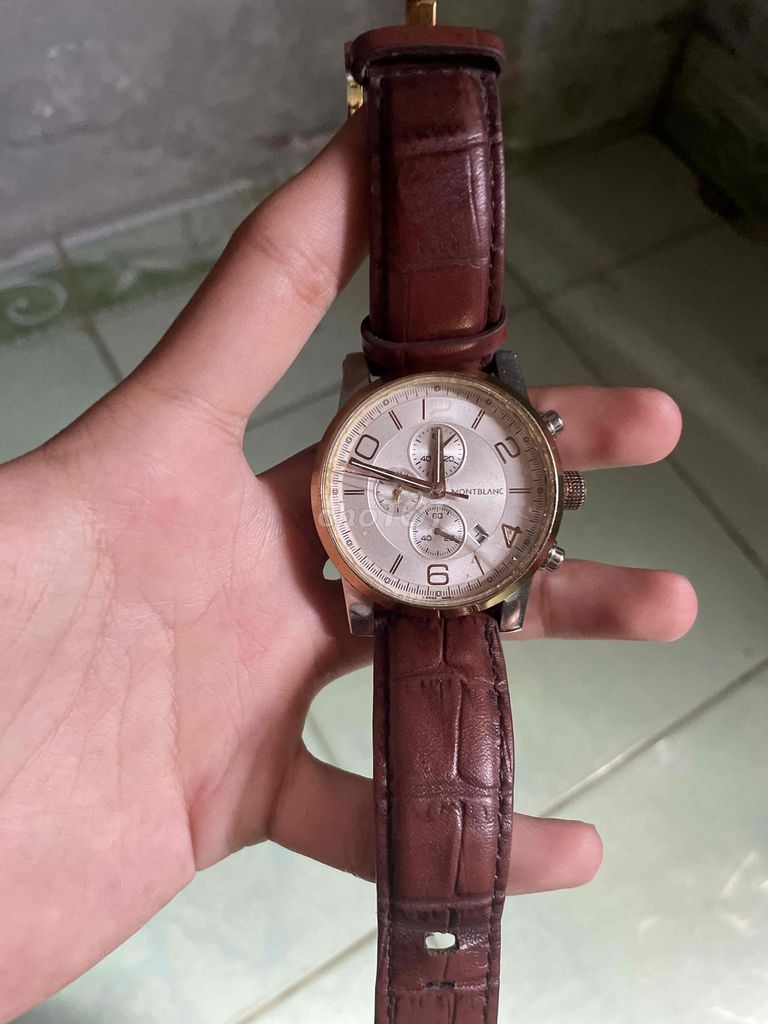 Đồng hồ Montblanc Nam dây da. Mua bán Đồng hồ tại Thành phố Biên Hòa Đồng Nai được đăng bởi Bán vui hình 1