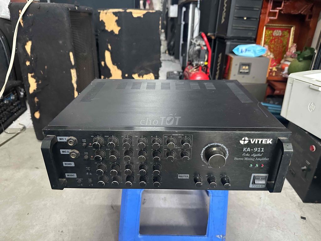Amply VITEK KA-811 Đen 8 sò lớn còn hát tốt. Mua bán Tivi, Âm thanh tại Quận Phú Nhuận Tp Hồ Chí Minh được đăng bởi Bông Lê  hình 1