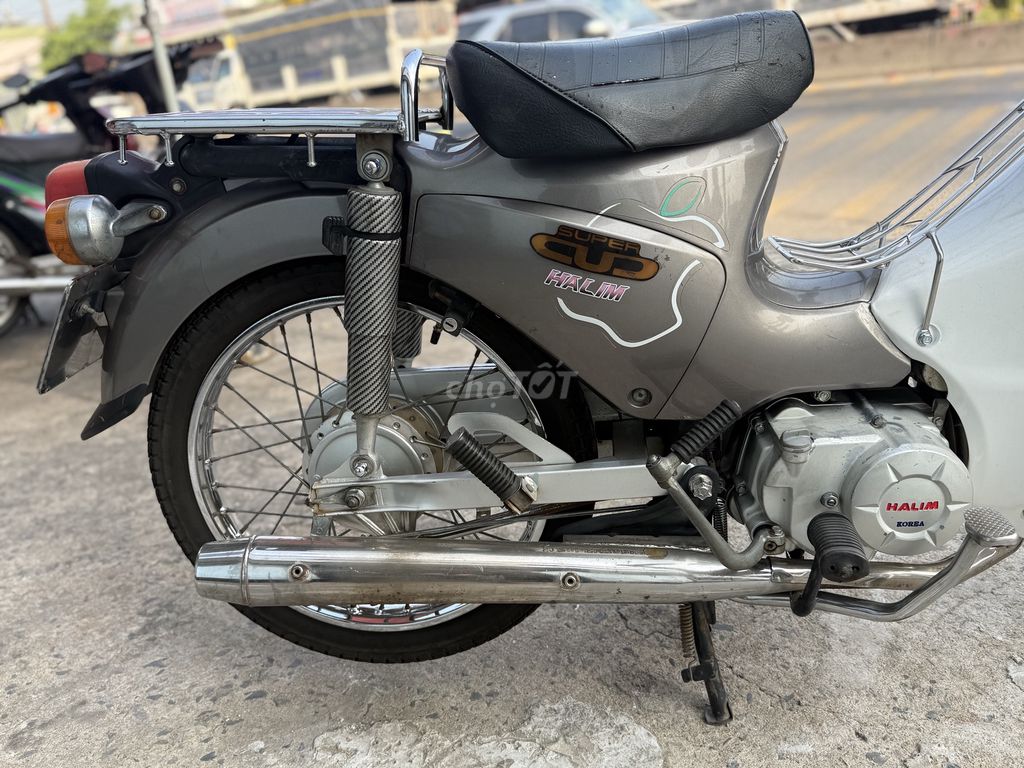 Xe máy Super Cup Halim 50cc Xám Trắng. Mua bán Xe máy tại Huyện Trảng Bom Đồng Nai được đăng bởi Trần đình trung  hình 6