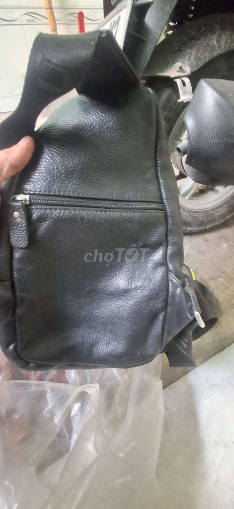 Túi đeo chéo Nam Da Đen. Mua bán Túi xách tại Huyện Bình Chánh Tp Hồ Chí Minh được đăng bởi ĐỒ LẠC VẶT  hình 1