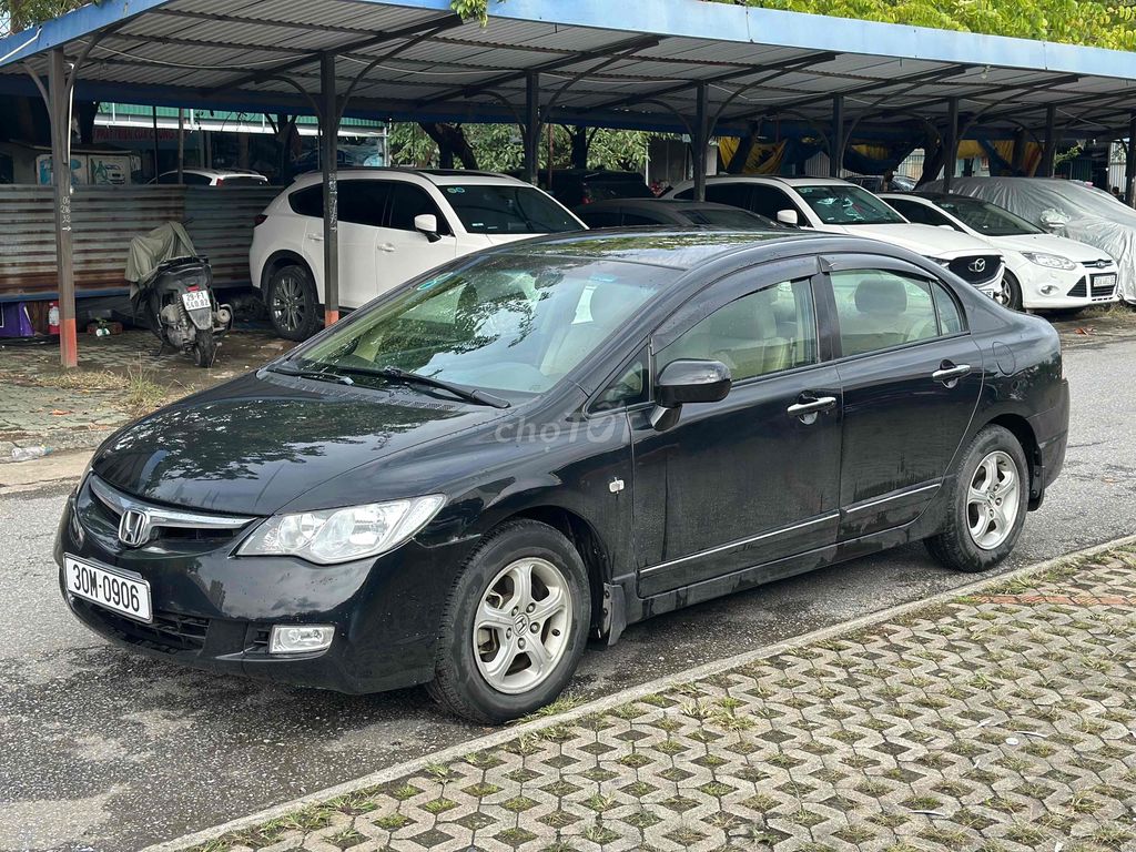 Honda Civic Sx 2008 1.8AT Đen 1 Chủ 80000km Zin. Mua bán Ô tô tại Quận Cầu Giấy Hà Nội được đăng bởi Vũ Kiên hình 4