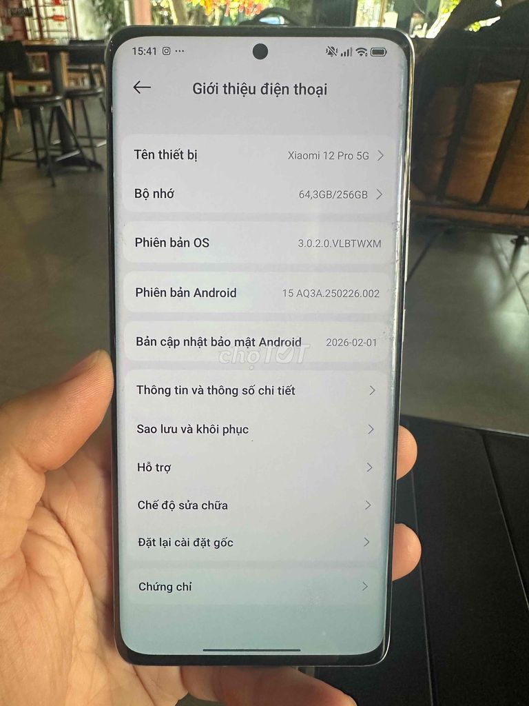 Xiaomi 12 Pro 5G Xám 256GB. Mua bán Điện thoại tại Quận Cẩm Lệ Đà Nẵng được đăng bởi Linh  hình 1