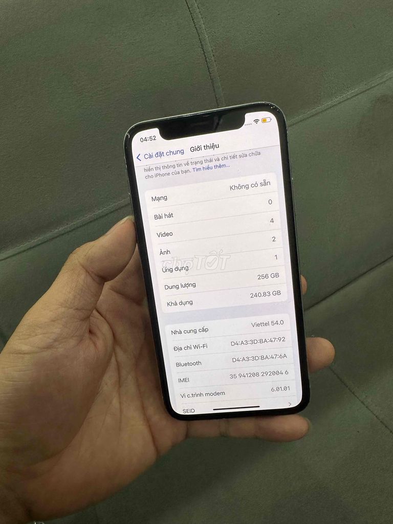 Apple iPhone X 256GB Bạc màn Oled. Mua bán Điện thoại tại Quận Đống Đa Hà Nội được đăng bởi Ng Hoang Anh hình 1