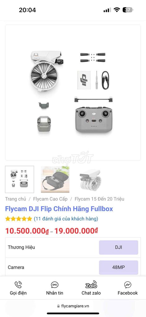 dji flips. Mua bán Máy ảnh, Máy quay tại Huyện Bắc Tân Uyên Bình Dương được đăng bởi Thương Nguyễn  hình 1