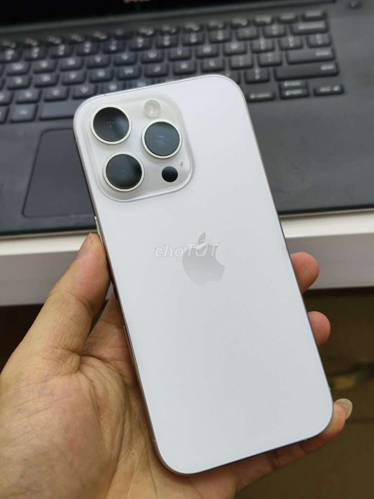 🍎 iPhone 16 Pro 128GB Trắng 99% p94% Khay sim. Mua bán Điện thoại tại Quận Lê Chân Hải Phòng được đăng bởi 444 Tô Hiệu OK Mobile HP hình 1