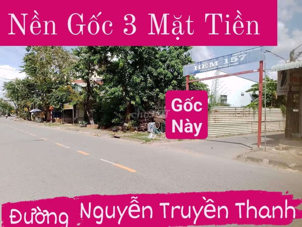 GỐC MẶT TIỀN ĐƯỜNG NGUYỄN TRUYỀN THANH