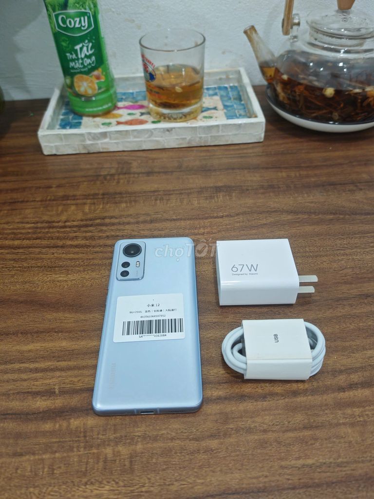 Xiaomi Mi 12 5G 8/256 Xanh Q.Tế sạc67w có ship COD. Mua bán Điện thoại tại Quận Hoàng Mai Hà Nội được đăng bởi Trần Ngọc Hiếu hình 1