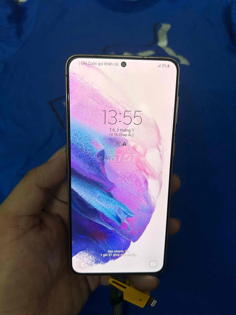 samsung S21 plus thanh lí 5G 2sim 120mhz 8gb/128gb