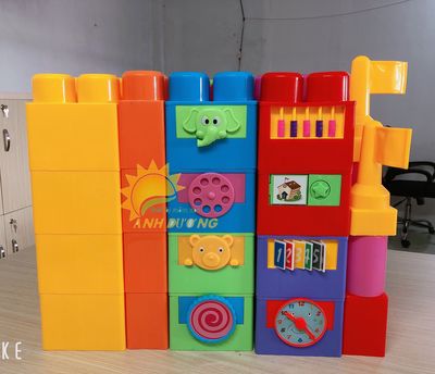 Bộ lego lắp ráp 78 chi tiết lớn cho trẻ em mầm non. Mua bán Mẹ và bé tại Huyện Cần Đước Long An được đăng bởi Công ty TNHH Thiết Bị Mầm Non Ánh Dương