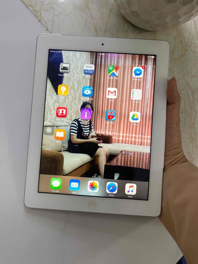 ipad 3 32G.Sử dụng sim 3G,iCloud ẩn ,zin đẹp 99%. Mua bán Máy tính bảng tại Quận Gò Vấp Tp Hồ Chí Minh được đăng bởi Máy chính hãng và đẹp giá rẻ  hình 3
