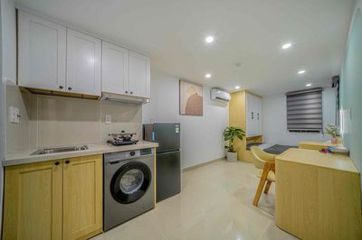 BÁN CHDV LÊ VĂN THỌ - 6 TẦNG - DÒNG TIỀN TỐT - XÂY MỚI 2025