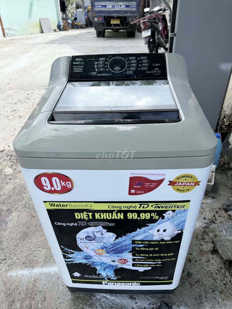 Máy giặt Panasonic 9kg. Mua bán Máy giặt tại Quận Cẩm Lệ Đà Nẵng được đăng bởi Nghĩa hình 1
