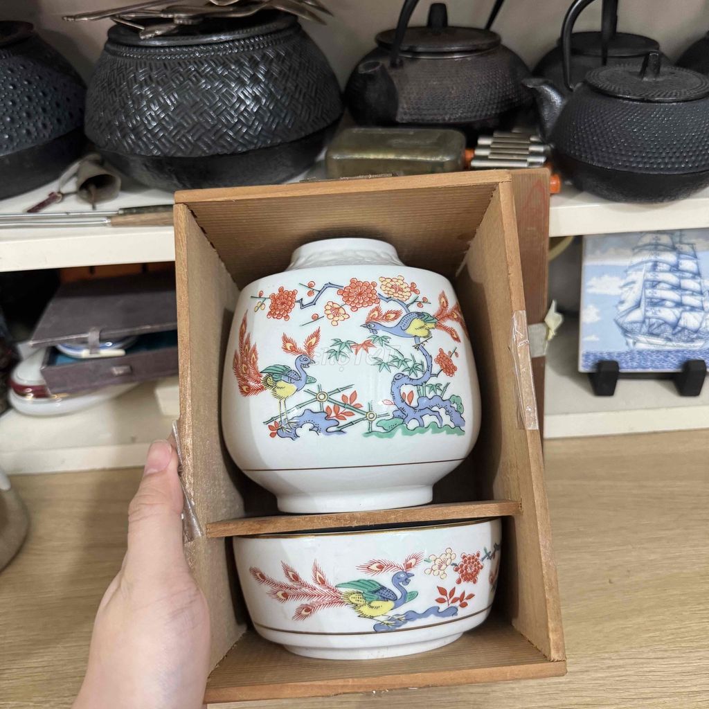 Bình hoa Gốm sứ, Gỗ. Mua bán Cây cảnh, đồ trang trí tại Thành phố Trà Vinh Trà Vinh được đăng bởi Hà Như Như hình 1