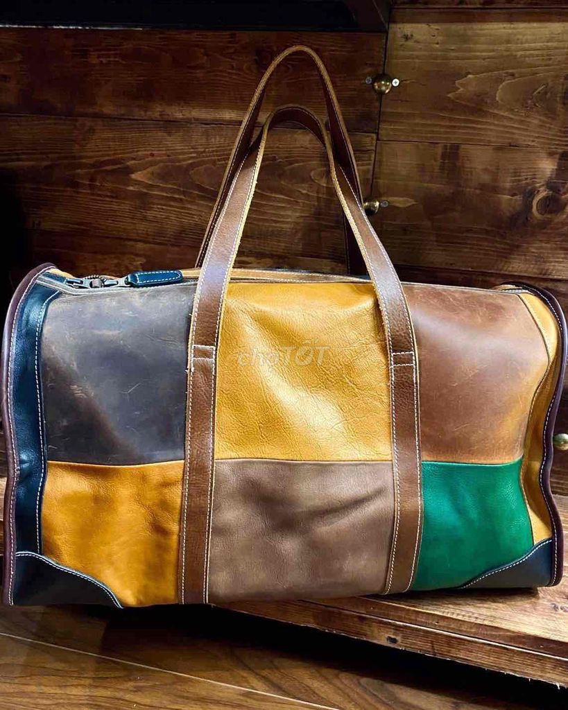 Túi hành lý da bò cao cấp kích thước lớn rộng rãi. Mua bán Túi xách tại Huyện Kiến Thuỵ Hải Phòng được đăng bởi  Nguyễn Minh Châu hình 1