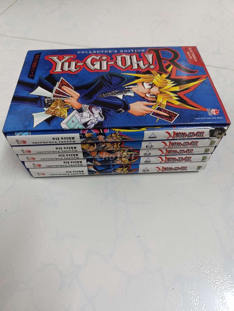 Truyện tranh : Box Yu-Gi-Oh R (Trọn bộ 5 tập)