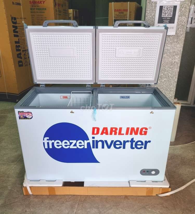 Tủ đông mát Darling inverter 350L mới 100% 💥