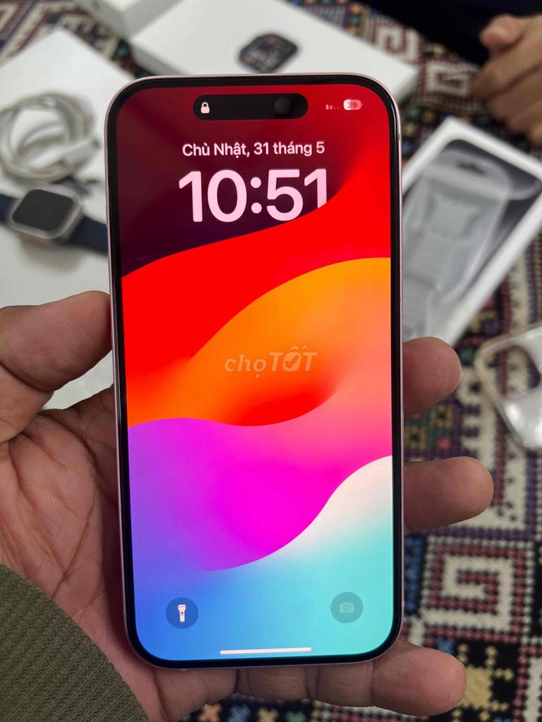 Apple iPhone 15 128GB Hồng VN/A. Mua bán Điện thoại tại Quận Tân Phú Tp Hồ Chí Minh được đăng bởi Phan Tien Sỹ hình 1