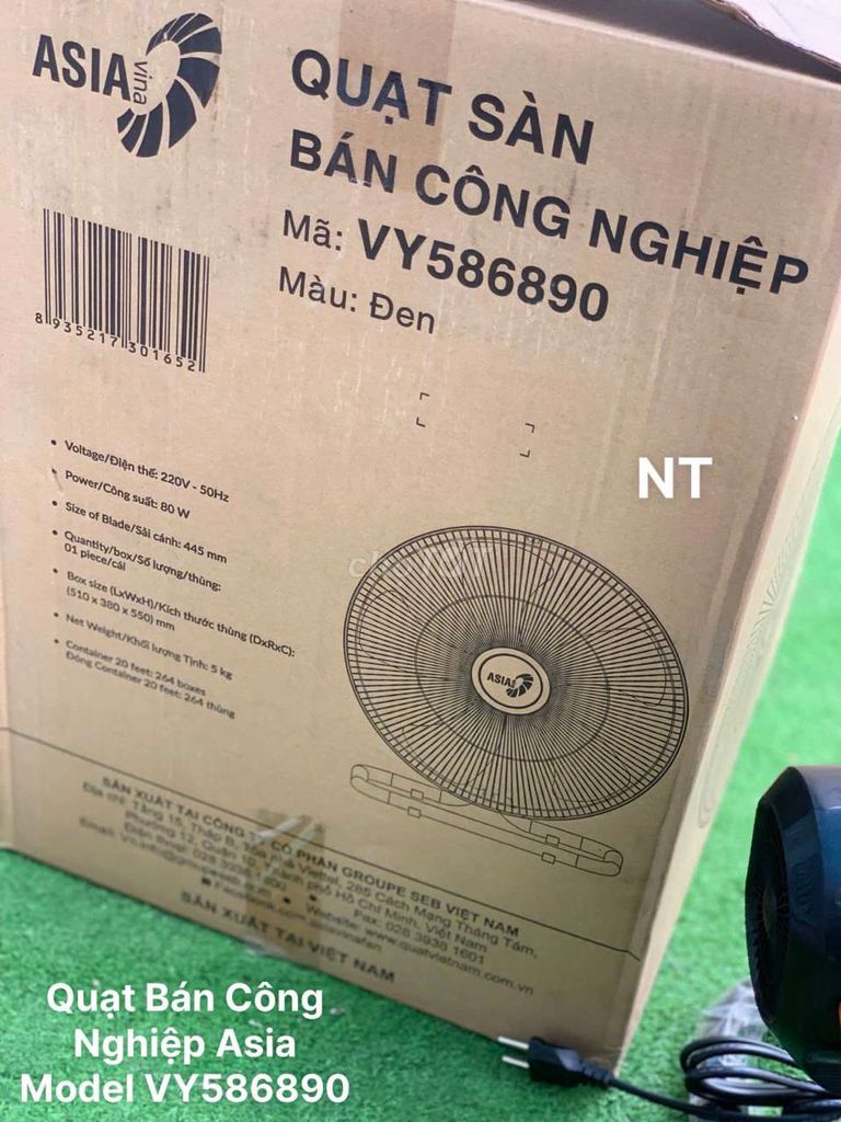 QUẠT SÀN BÁN CÔNG NGHIỆP ASIA CHÍNH HÃNG. Mua bán Quạt tại Quận Gò Vấp Tp Hồ Chí Minh được đăng bởi Ruby Land hình 6