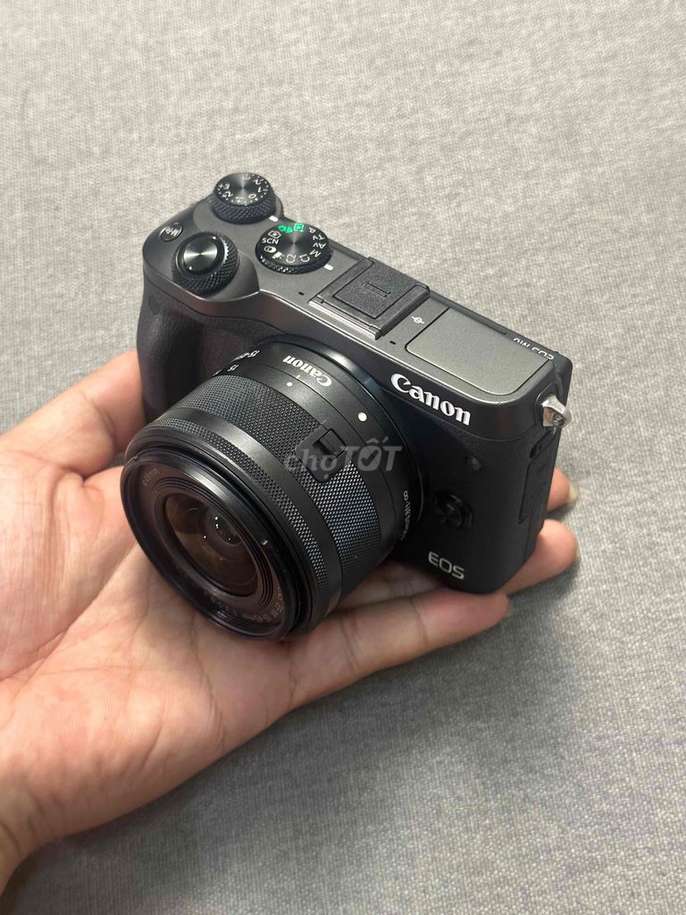Canon M6 + Kit 15-45mm STM 99%. Mua bán Máy ảnh, Máy quay tại Quận Hải Châu Đà Nẵng được đăng bởi Tiến Đạt hình 1