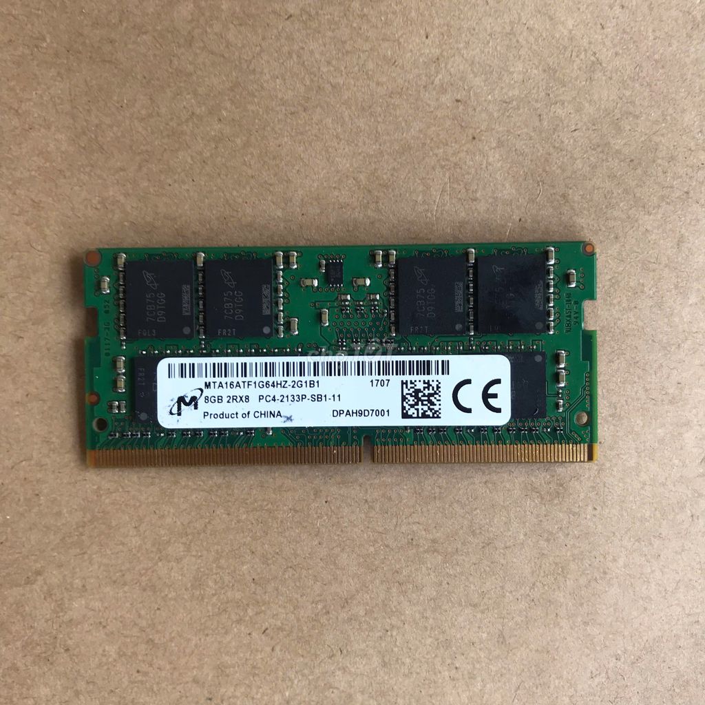 RAM LAPTOP 8GB DDR4 - tăng hiệu suất, chạy mượt mà. Mua bán Linh kiện (RAM, Card...) tại Thành phố Bà Rịa Bà Rịa - Vũng Tàu được đăng bởi Laptop Bà Rịa hình 1
