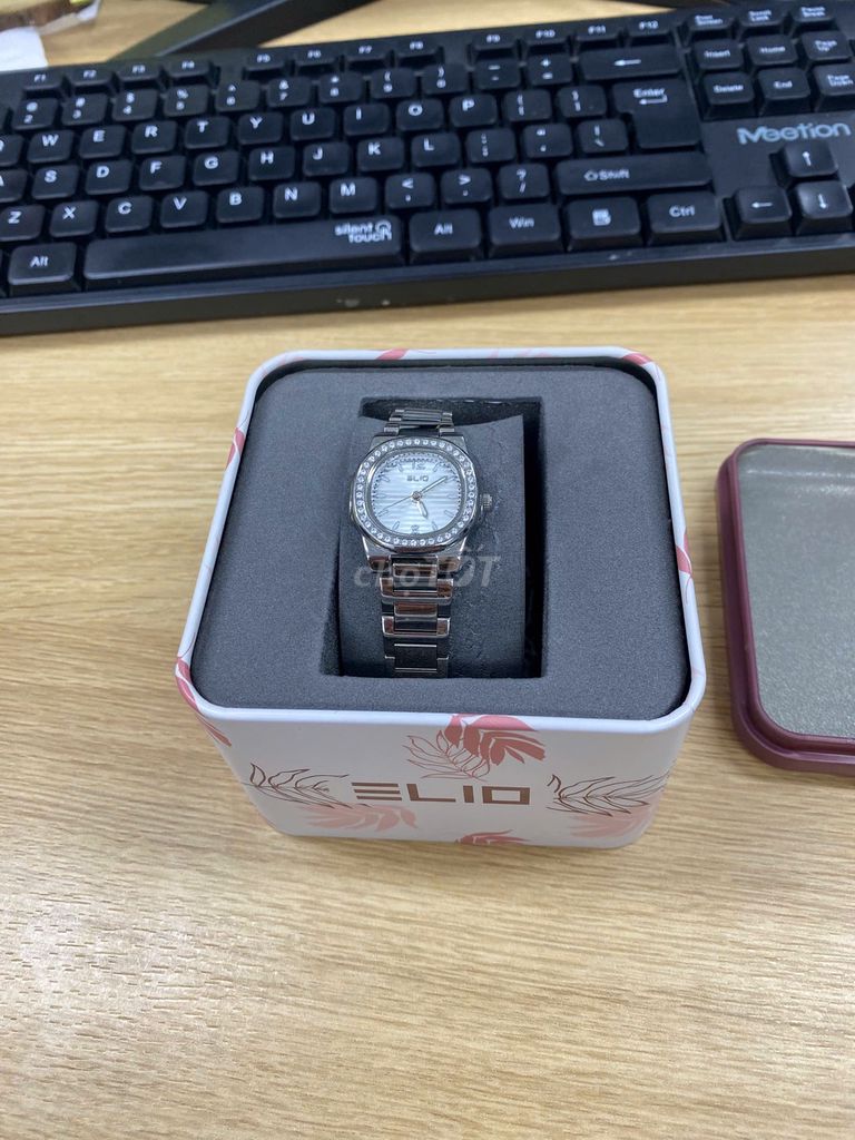 Đồng hồ ELIO ES182-01 Nữ Bạc Mới. Mua bán Đồng hồ tại Quận Tân Bình Tp Hồ Chí Minh được đăng bởi Nguyễn Thị Diễm Mi hình 1