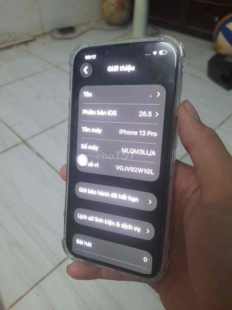 Apple iPhone 13 Pro 256GB Đã fix xanh trắng. Mua bán Điện thoại tại Quận Bình Thuỷ Cần Thơ được đăng bởi Hbao hình 1