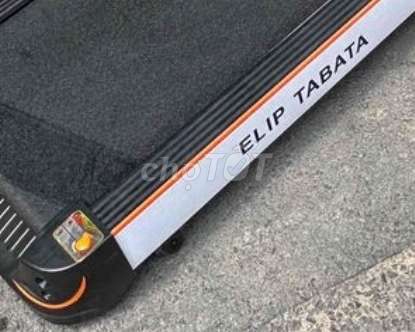 Máy chạy bộ Elip Tabata Đen 150kg