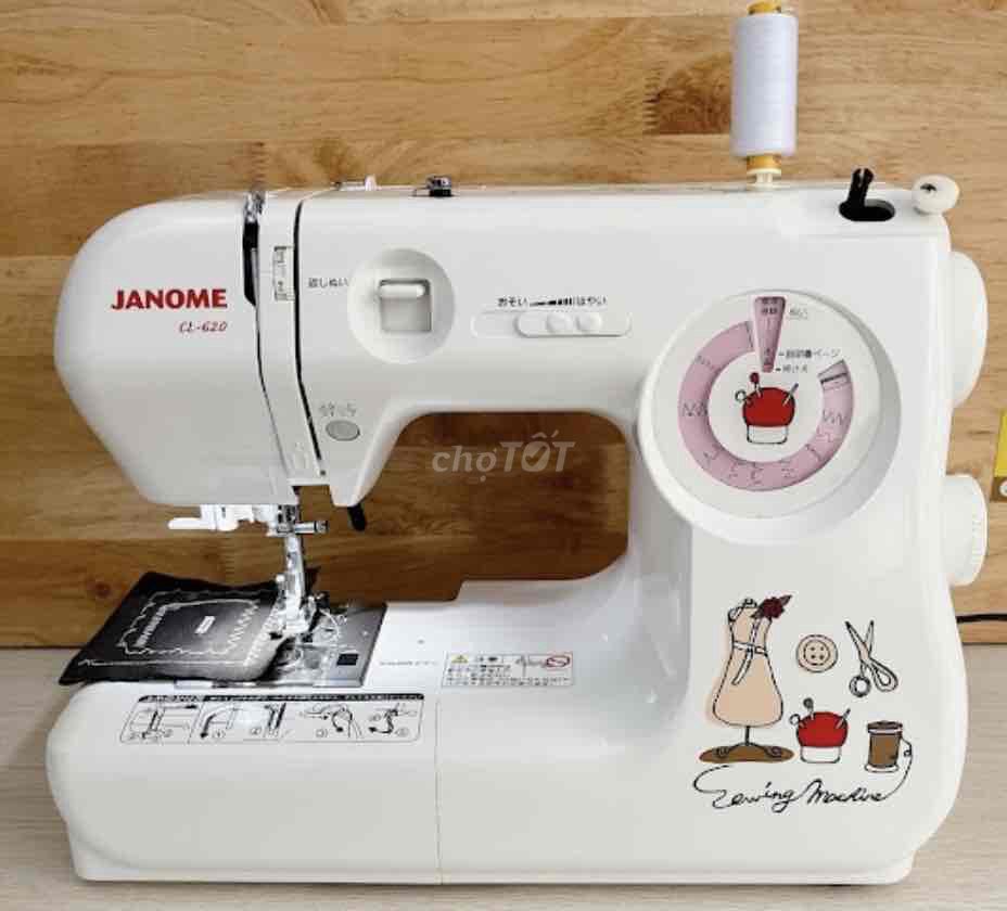 Máy may Janome C2-620 Trắng. Mua bán Đồ chuyên dụng, Giống nuôi trồng tại Quận Gò Vấp Tp Hồ Chí Minh được đăng bởi Shop Máy May Nhật Bền Rẻ hình 1