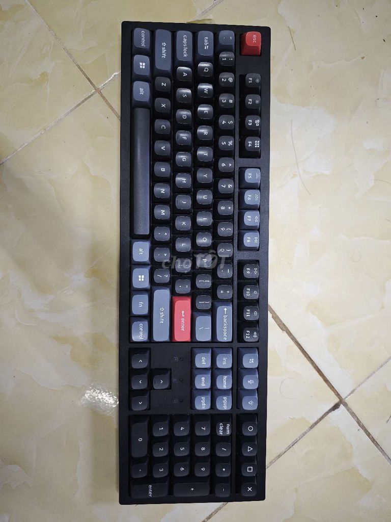 Bàn phím cơ Keychron K10 Đen. Mua bán Phụ kiện (Màn hình, Chuột...) tại Quận Ngũ Hành Sơn Đà Nẵng được đăng bởi Blue Wolf hình 1