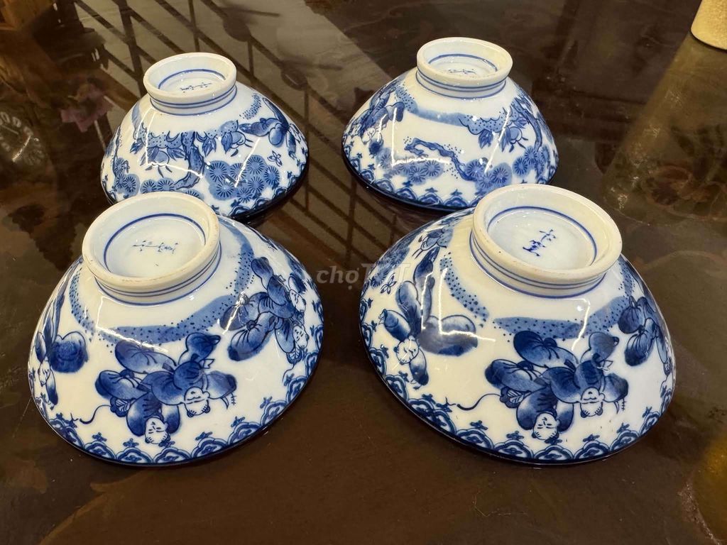Chén cơm Gốm sứ Nhật Bản 12cm 4 chén. Mua bán Nội thất, đồ gia dụng khác tại Thành phố Biên Hòa Đồng Nai được đăng bởi Đỗ Liên hình 1