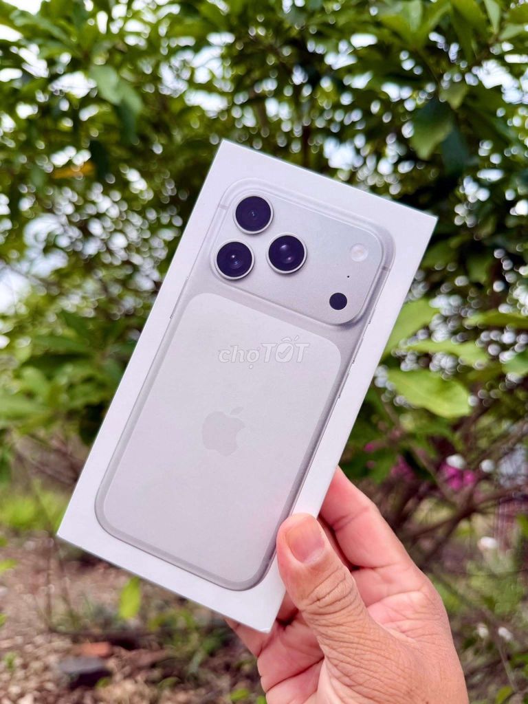 Apple iPhone 17 Pro 256GB Trắng Bạc Mới 100%. Mua bán Điện thoại tại Quận 11 Tp Hồ Chí Minh được đăng bởi Danh Nguyen hình 1