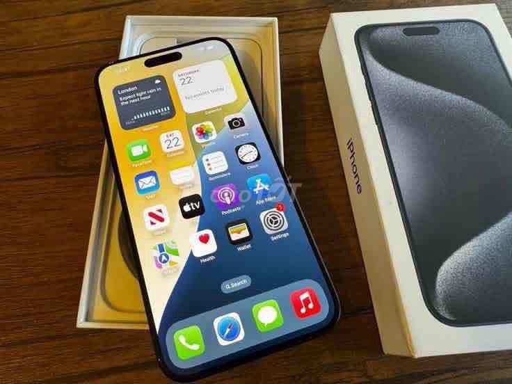 Apple iPhone 15 Pro Max 256GB Xanh Quốc tế Mỹ. Mua bán Điện thoại tại Quận Ngũ Hành Sơn Đà Nẵng được đăng bởi Khải Trần hình 1