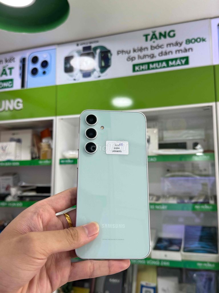📱Samsung S23 FE 256GB Xanh Đẹp Zin, Có Trả Góp. Mua bán Điện thoại tại Quận Ngô Quyền Hải Phòng được đăng bởi TRAN SONG HA hình 1