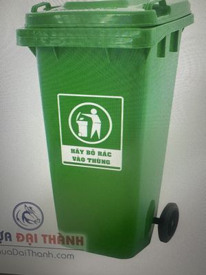 Cần bán thùng rác 120L mới do ko dùng. Mua bán Nội thất, đồ gia dụng khác tại Quận 12 Tp Hồ Chí Minh được đăng bởi trần trường thịnh