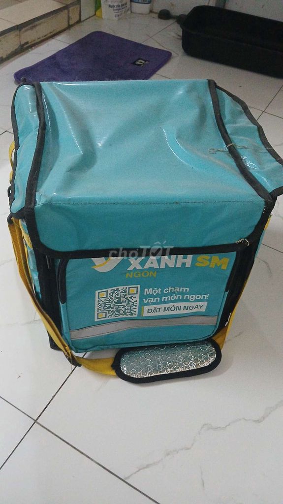 Túi giữ nhiệt Xanh SM Xanh ngọc. Mua bán Túi xách tại Quận Nam Từ Liêm Hà Nội được đăng bởi Son nguyen hình 1