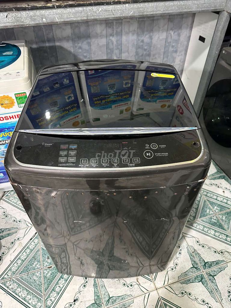 Máy giặt LG Inverter 19kg Xám. Mua bán Máy giặt tại Quận Thanh Khê Đà Nẵng được đăng bởi ĐIỆN MÁY QUỐC KHÁNH  hình 1