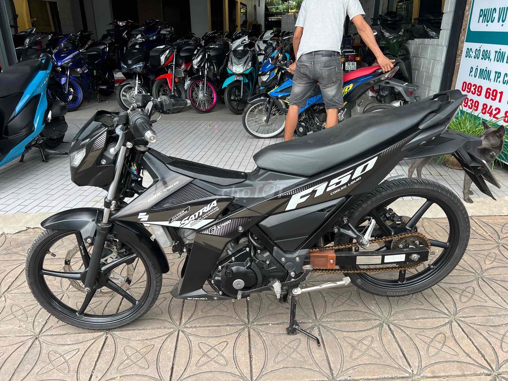 Satria F150 dk 2021.. Mua bán Xe máy tại Quận Ô Môn Cần Thơ được đăng bởi Trần Tùng hình 3