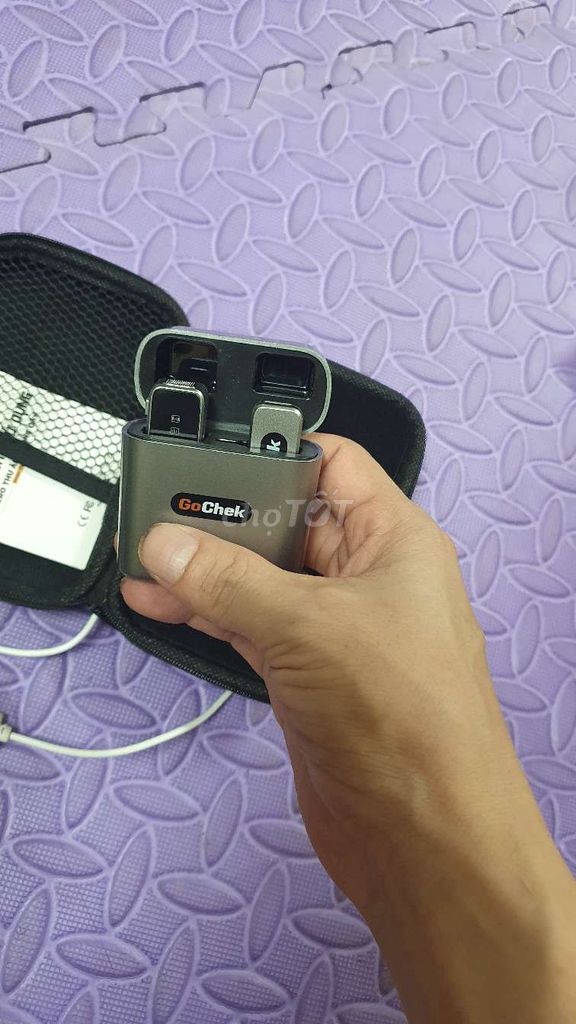 Microphone GoChek Xám Mới gần 100%. Mua bán Tivi, Âm thanh tại Huyện Ứng Hòa Hà Nội được đăng bởi Quang hình 1
